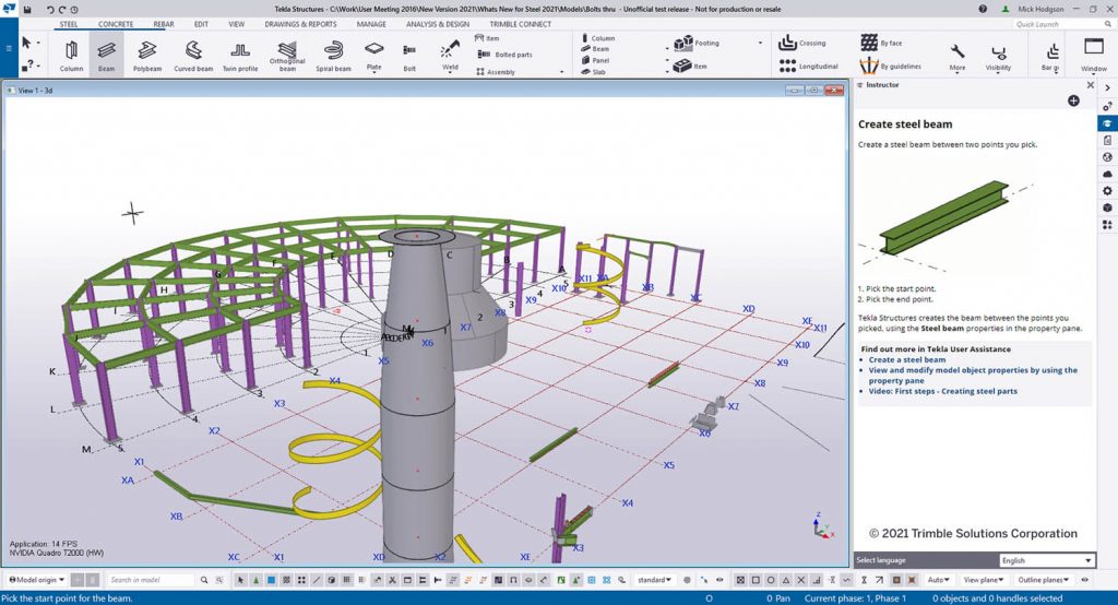 Tekla Structures 2021